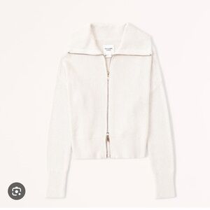 Abercrombie Double Zip Cardigan/Sweater